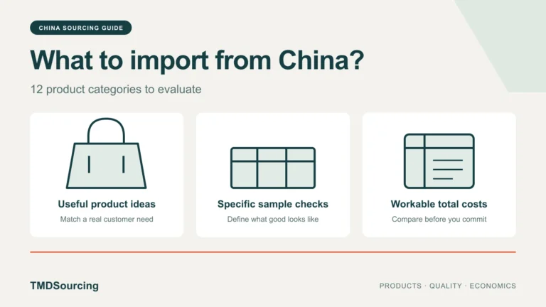 Best Products to Import from China: 12 Categories to Evaluate